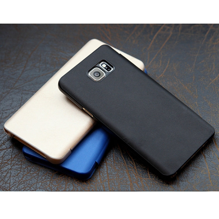 Rock Touch Series for Galaxy Note 5 / N920 Fashionable Business Style Horizontal Flip Leather Case(Gold)