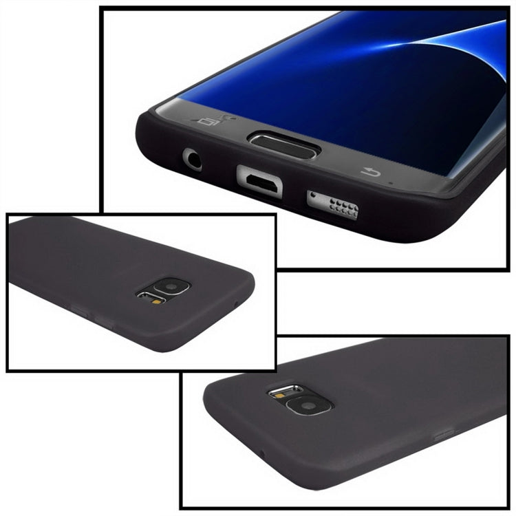 For Galaxy S7 Edge / G935 PC Front Cover + TPU Back Cover Protective Case