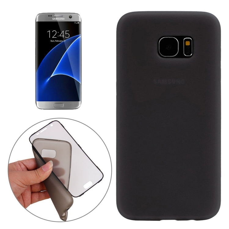 For Galaxy S7 Edge / G935 PC Front Cover + TPU Back Cover Protective Case