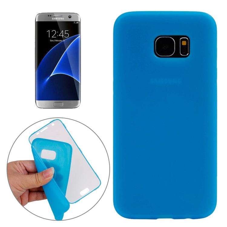 For Galaxy S7 Edge / G935 PC Front Cover + TPU Back Cover Protective Case