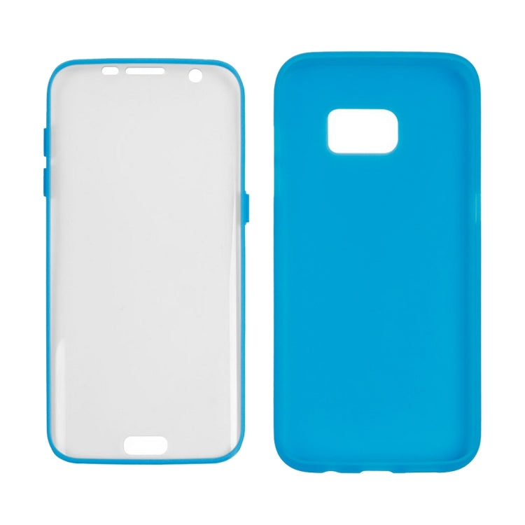 For Galaxy S7 Edge / G935 PC Front Cover + TPU Back Cover Protective Case