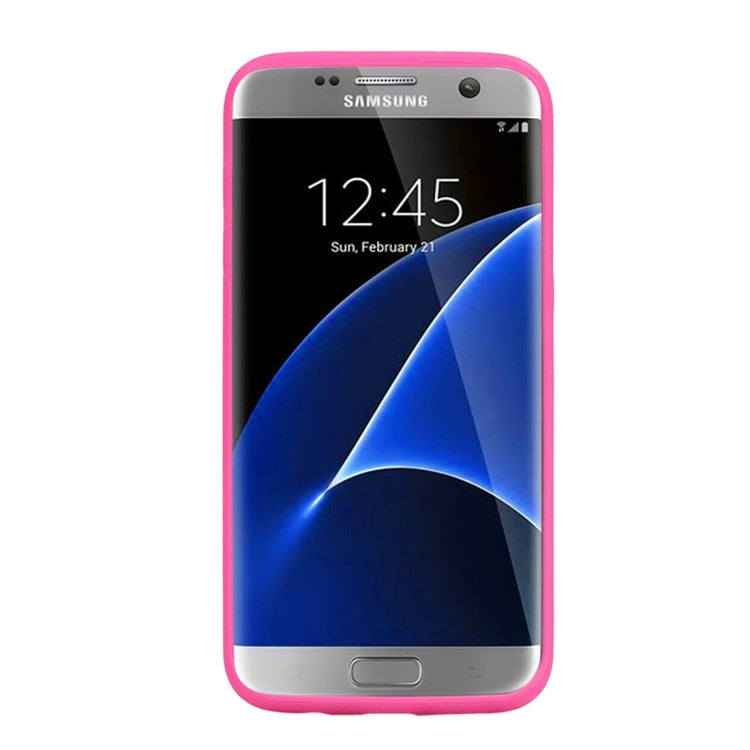 For Galaxy S7 Edge / G935 PC Front Cover + TPU Back Cover Protective Case