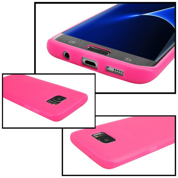 For Galaxy S7 Edge / G935 PC Front Cover + TPU Back Cover Protective Case