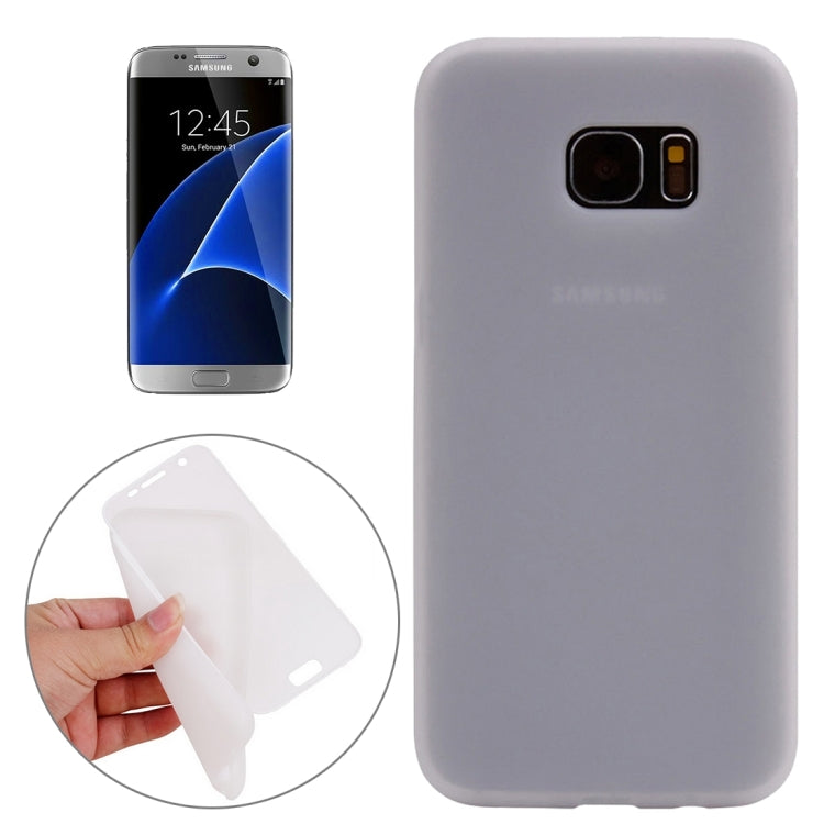 For Galaxy S7 Edge / G935 PC Front Cover + TPU Back Cover Protective Case