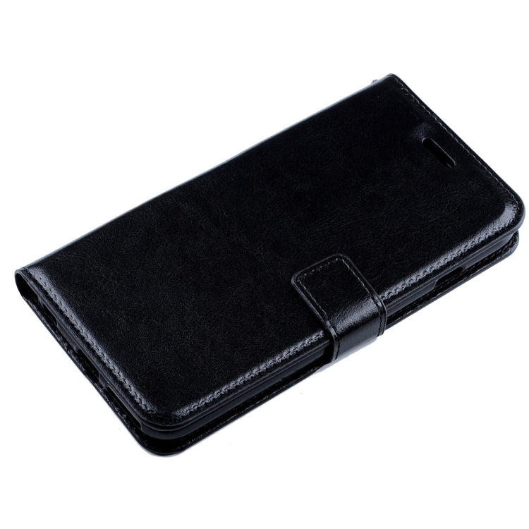 For Galaxy J5 Prime Crazy Horse Texture Horizontal Flip Leather Protective Case with Holder & Card Slots & Wallet & Lanyard & Photo Frame