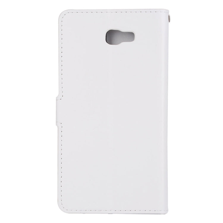 For Galaxy J5 Prime Crazy Horse Texture Horizontal Flip Leather Protective Case with Holder & Card Slots & Wallet & Lanyard & Photo Frame