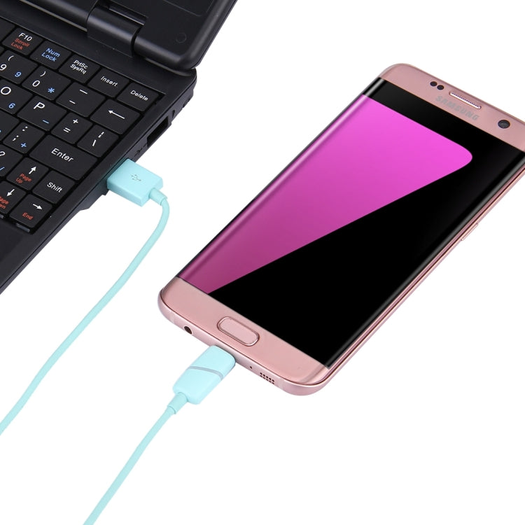 1M Circular Bobbin Gift Box Style Micro USB to USB 2.0 Data Sync Cable with LED Indicator Light, For Samsung, HTC, Sony, Huawei, Xiaomi