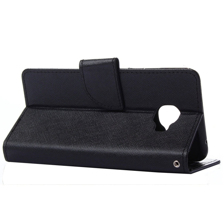 For Galaxy C5 Cross Texture Leather Case with Holder & Card Slots & Wallet