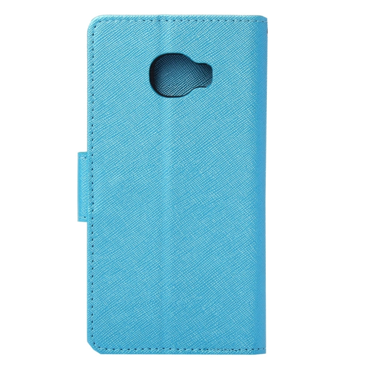 For Galaxy C5 Cross Texture Leather Case with Holder & Card Slots & Wallet