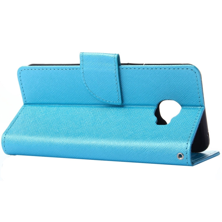 For Galaxy C5 Cross Texture Leather Case with Holder & Card Slots & Wallet