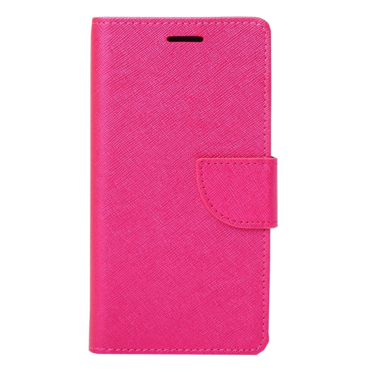For Galaxy C5 Cross Texture Leather Case with Holder & Card Slots & Wallet