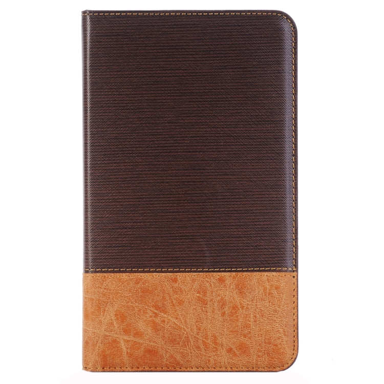 For Galaxy Tab A 7.0 (2016) / T280 Cross Texture Horizontal Flip Leather Case with Holder & Card Slot & Wallet