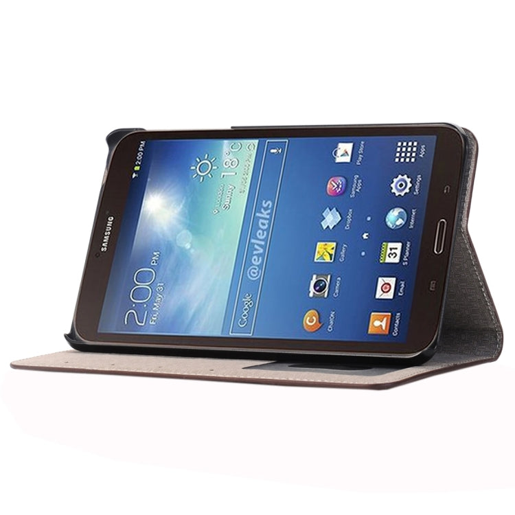 For Galaxy Tab A 7.0 (2016) / T280 Cross Texture Horizontal Flip Leather Case with Holder & Card Slot & Wallet