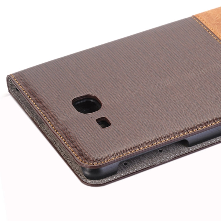 For Galaxy Tab A 7.0 (2016) / T280 Cross Texture Horizontal Flip Leather Case with Holder & Card Slot & Wallet