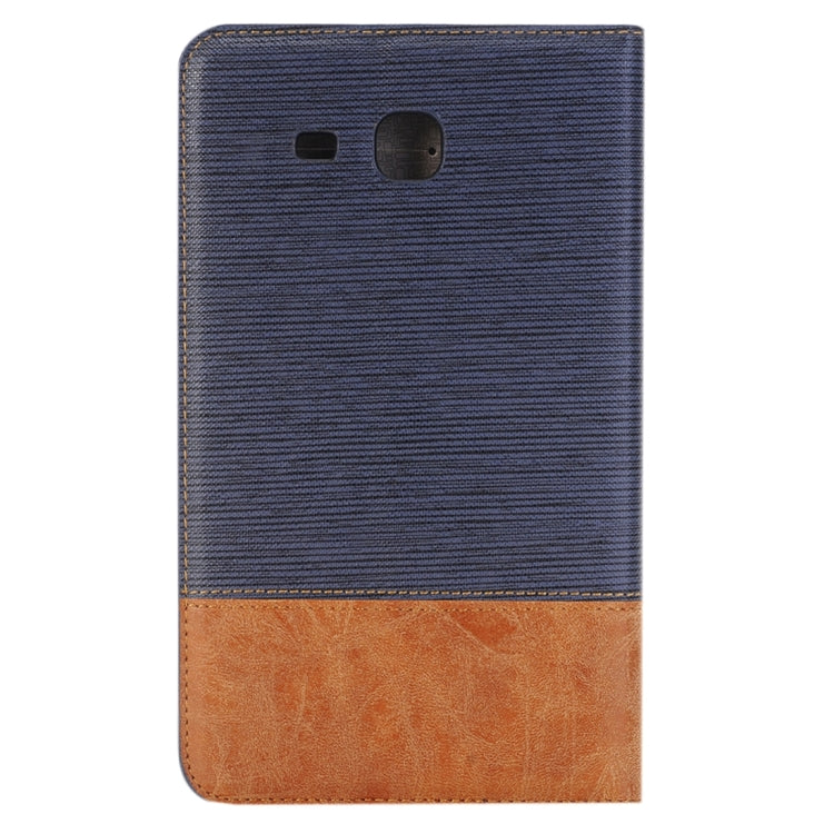 For Galaxy Tab A 7.0 (2016) / T280 Cross Texture Horizontal Flip Leather Case with Holder & Card Slot & Wallet