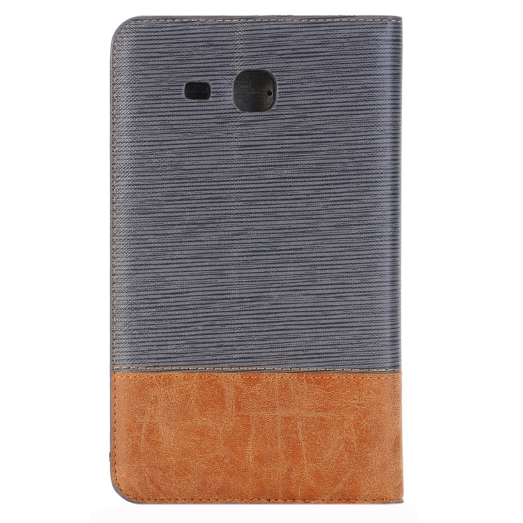 For Galaxy Tab A 7.0 (2016) / T280 Cross Texture Horizontal Flip Leather Case with Holder & Card Slot & Wallet