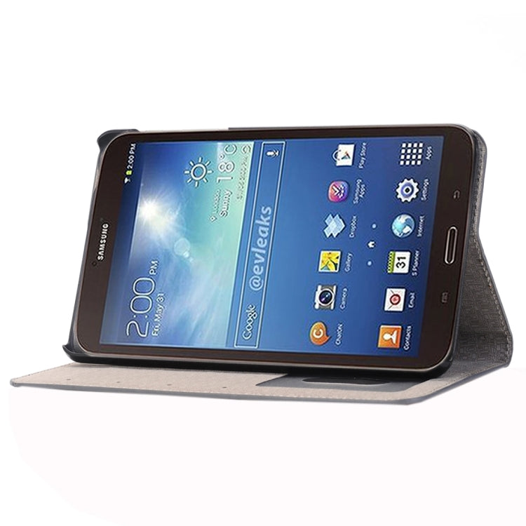 For Galaxy Tab A 7.0 (2016) / T280 Cross Texture Horizontal Flip Leather Case with Holder & Card Slot & Wallet