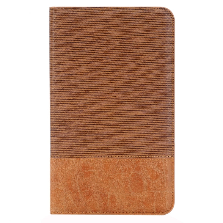 For Galaxy Tab A 7.0 (2016) / T280 Cross Texture Horizontal Flip Leather Case with Holder & Card Slot & Wallet