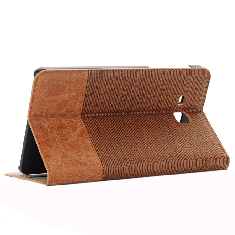 For Galaxy Tab A 7.0 (2016) / T280 Cross Texture Horizontal Flip Leather Case with Holder & Card Slot & Wallet