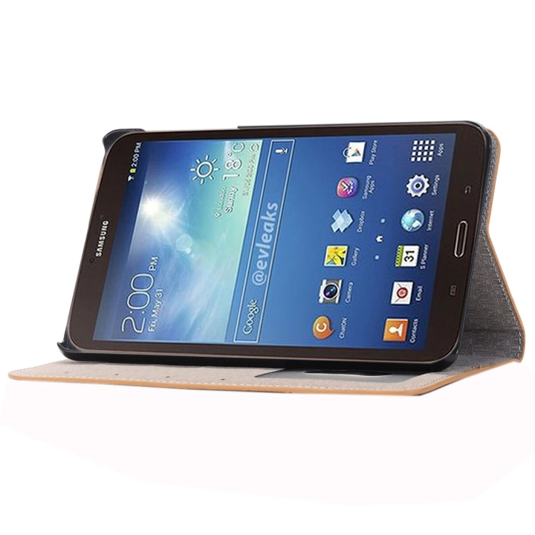 For Galaxy Tab A 7.0 (2016) / T280 Cross Texture Horizontal Flip Leather Case with Holder & Card Slot & Wallet