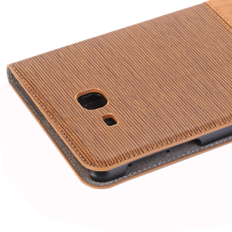 For Galaxy Tab A 7.0 (2016) / T280 Cross Texture Horizontal Flip Leather Case with Holder & Card Slot & Wallet