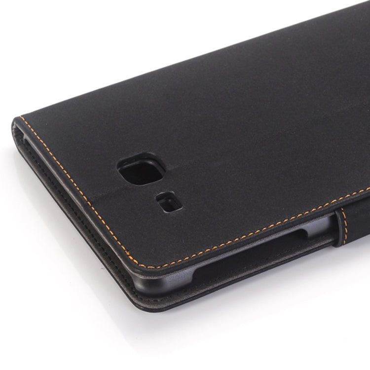 For Galaxy Tab A 7.0 (2016) / T280 Antique Material Horizontal Flip Leather Case with Holder