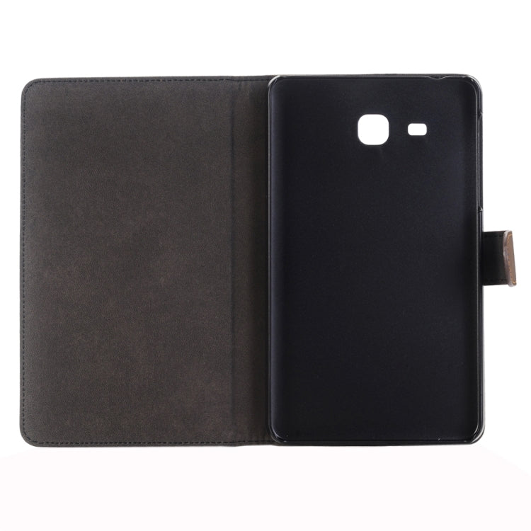 For Galaxy Tab A 7.0 (2016) / T280 Antique Material Horizontal Flip Leather Case with Holder