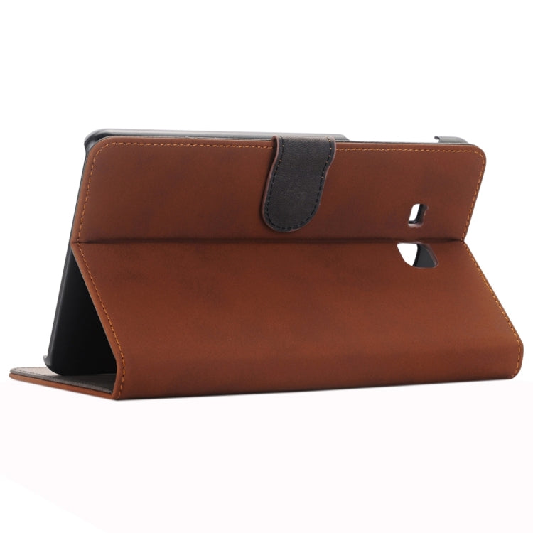 For Galaxy Tab A 7.0 (2016) / T280 Antique Material Horizontal Flip Leather Case with Holder
