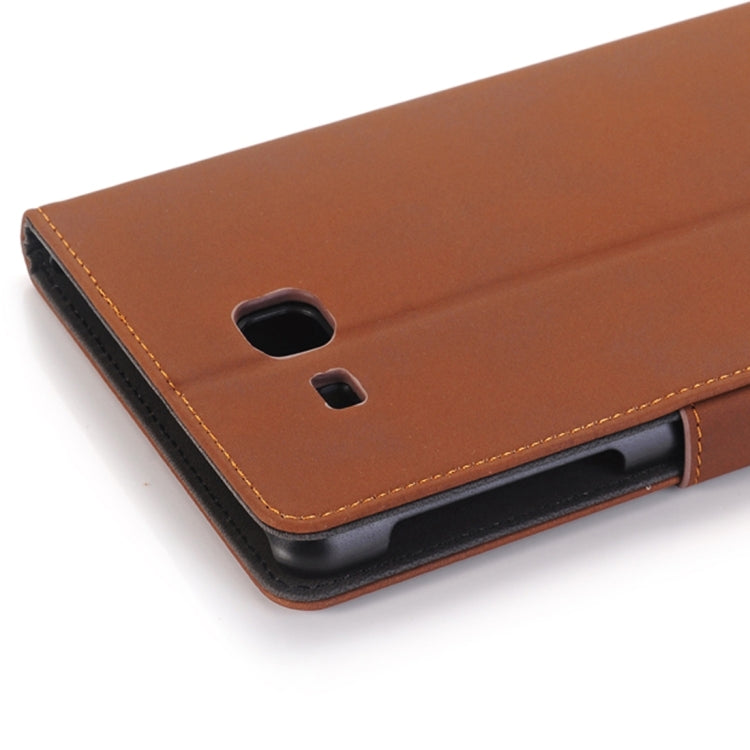 For Galaxy Tab A 7.0 (2016) / T280 Antique Material Horizontal Flip Leather Case with Holder