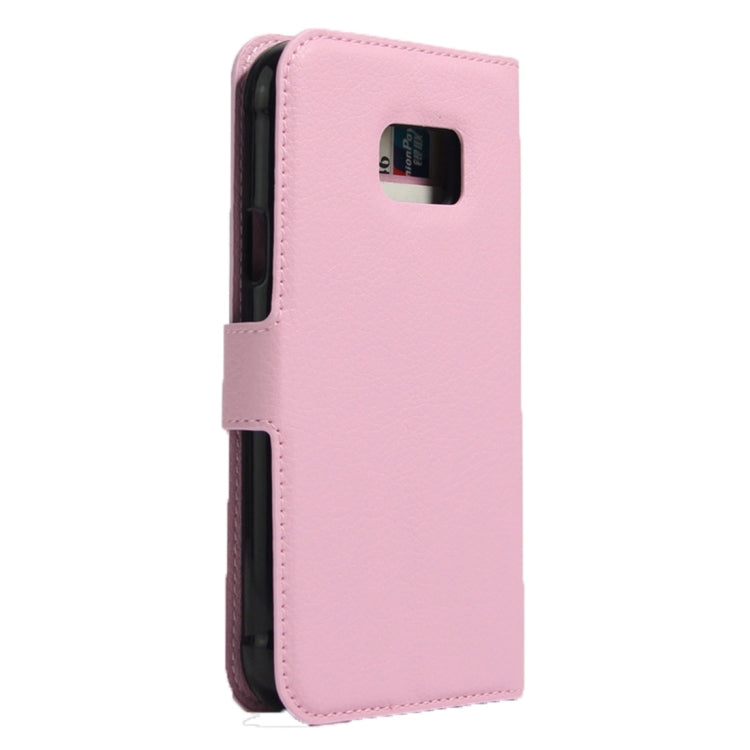 For Galaxy S7 Active Litchi Texture Horizontal Flip Leather Case with Magnetic Buckle & Holder & Card Slots & Wallet