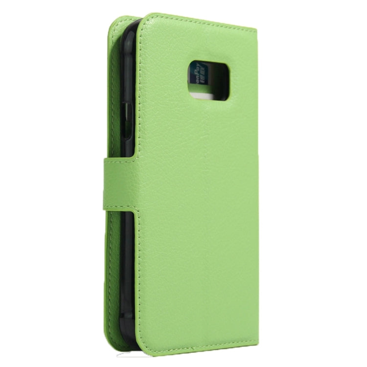 For Galaxy S7 Active Litchi Texture Horizontal Flip Leather Case with Magnetic Buckle & Holder & Card Slots & Wallet