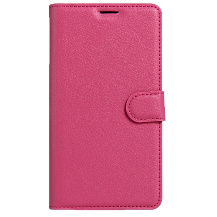 For Galaxy S7 Active Litchi Texture Horizontal Flip Leather Case with Magnetic Buckle & Holder & Card Slots & Wallet