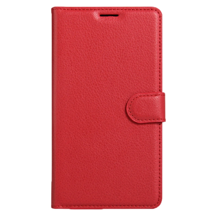 For Galaxy S7 Active Litchi Texture Horizontal Flip Leather Case with Magnetic Buckle & Holder & Card Slots & Wallet