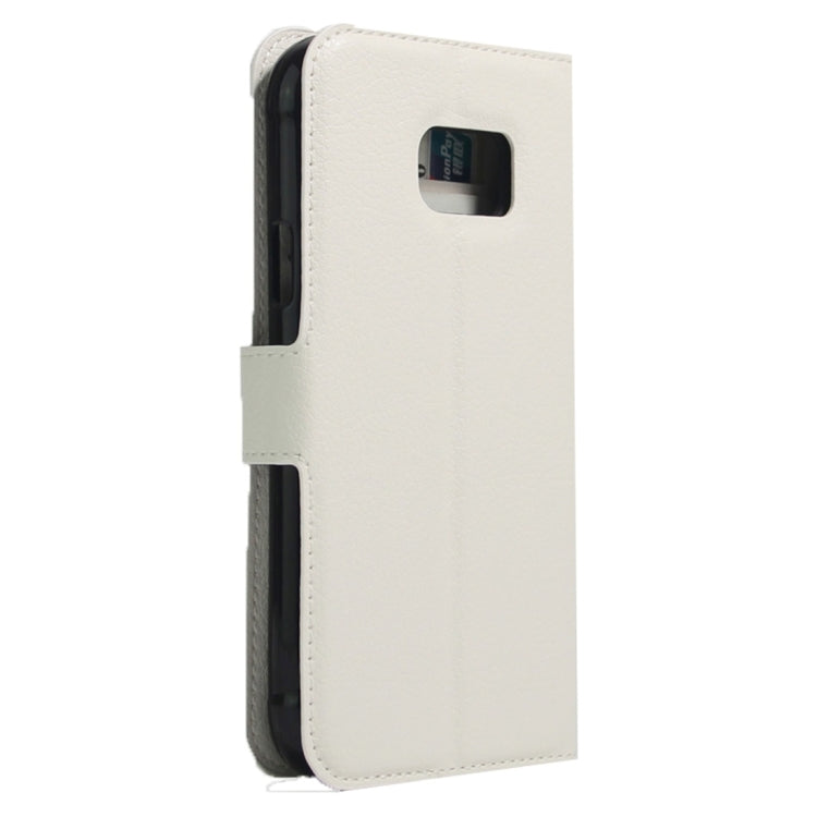 For Galaxy S7 Active Litchi Texture Horizontal Flip Leather Case with Magnetic Buckle & Holder & Card Slots & Wallet