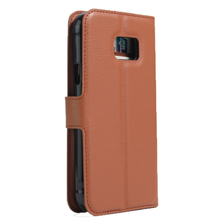 For Galaxy S7 Active Litchi Texture Horizontal Flip Leather Case with Magnetic Buckle & Holder & Card Slots & Wallet