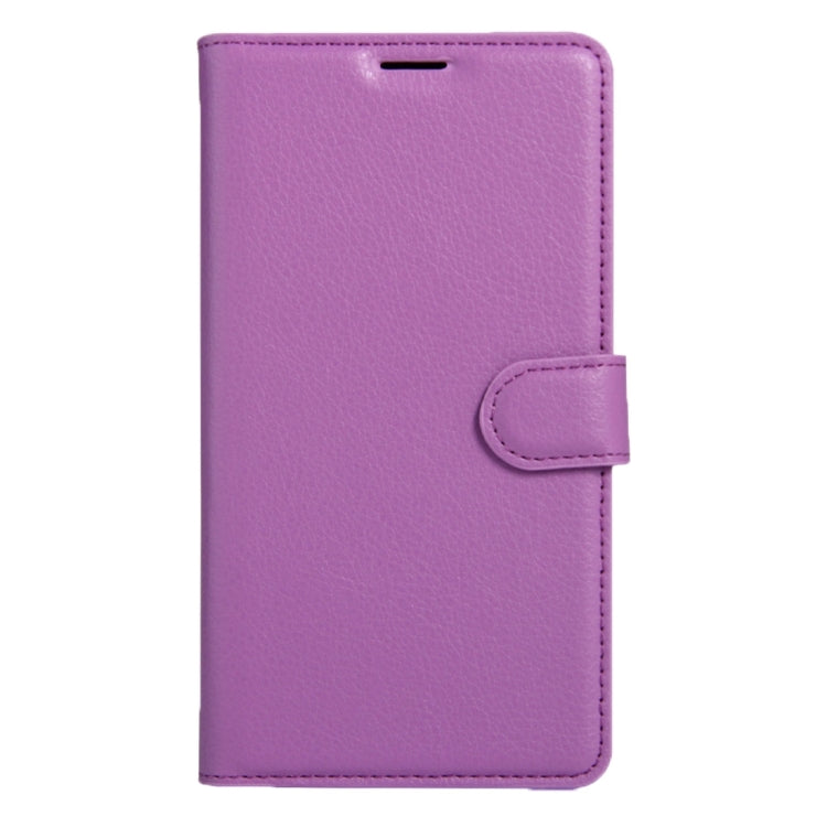 For Galaxy J3 Pro Litchi Texture Horizontal Flip Leather Case with Magnetic Buckle & Holder & Card Slots & Wallet