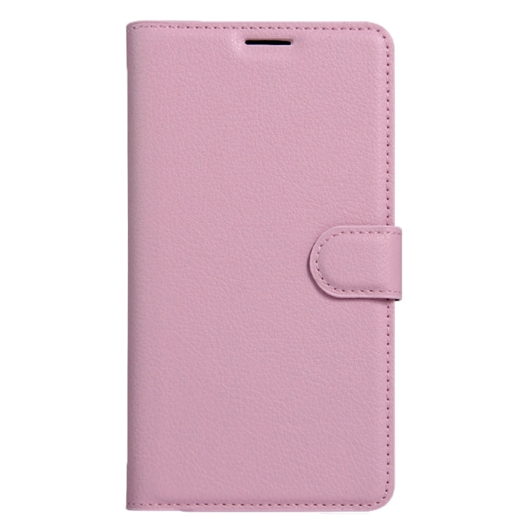 For Galaxy Note 6 / N930F Litchi Texture Horizontal Flip Leather Case with Magnetic Buckle & Holder & Card Slots & Wallet