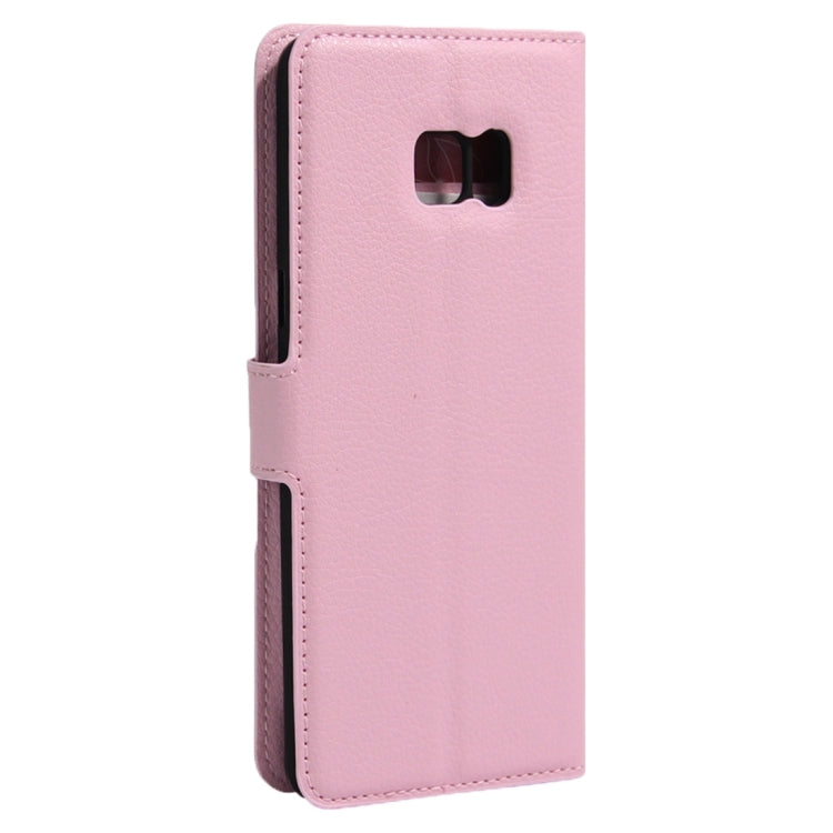For Galaxy Note 6 / N930F Litchi Texture Horizontal Flip Leather Case with Magnetic Buckle & Holder & Card Slots & Wallet