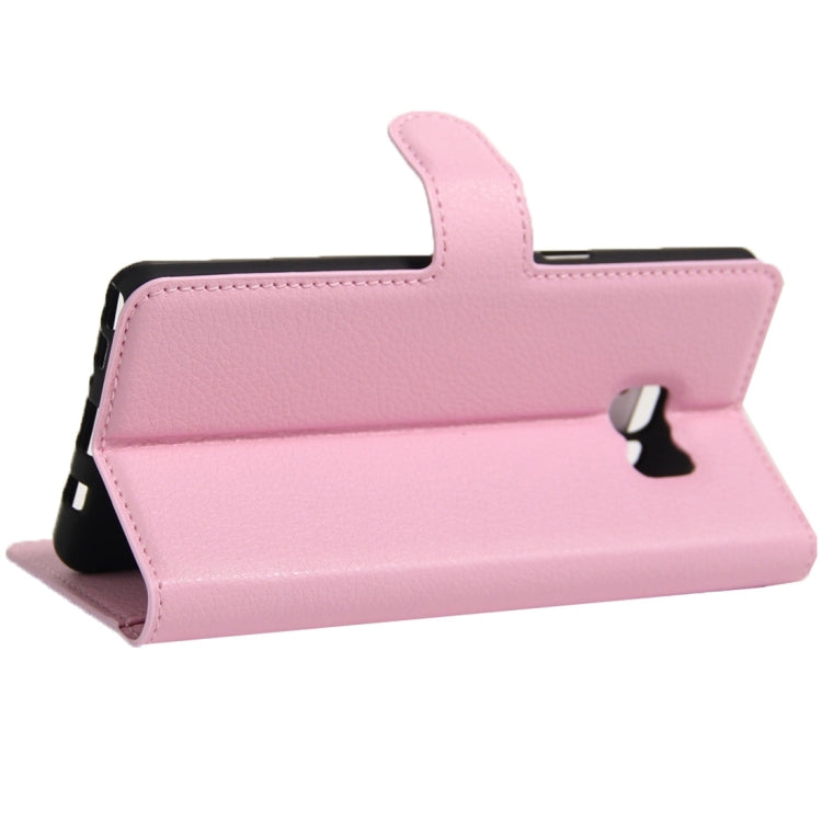 For Galaxy Note 6 / N930F Litchi Texture Horizontal Flip Leather Case with Magnetic Buckle & Holder & Card Slots & Wallet