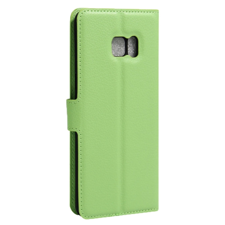 For Galaxy Note 6 / N930F Litchi Texture Horizontal Flip Leather Case with Magnetic Buckle & Holder & Card Slots & Wallet