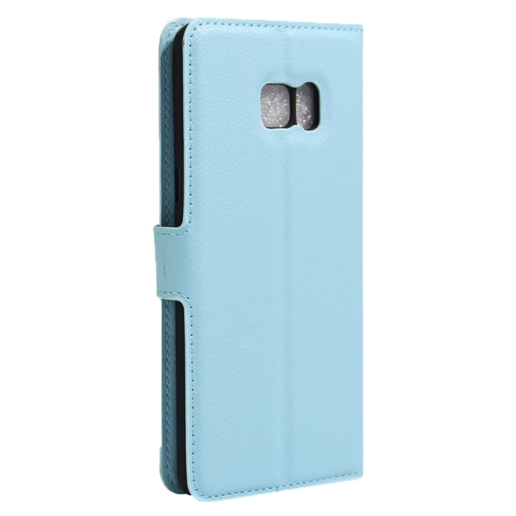 For Galaxy Note 6 / N930F Litchi Texture Horizontal Flip Leather Case with Magnetic Buckle & Holder & Card Slots & Wallet