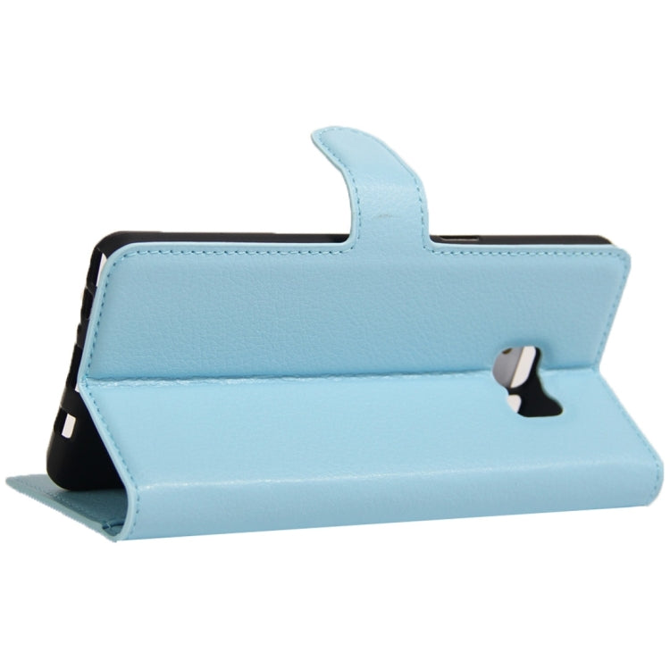 For Galaxy Note 6 / N930F Litchi Texture Horizontal Flip Leather Case with Magnetic Buckle & Holder & Card Slots & Wallet