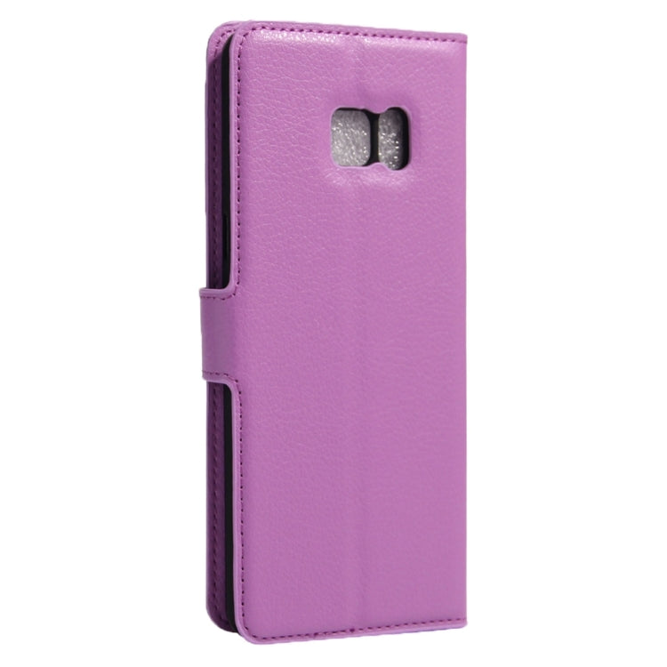 For Galaxy Note 6 / N930F Litchi Texture Horizontal Flip Leather Case with Magnetic Buckle & Holder & Card Slots & Wallet
