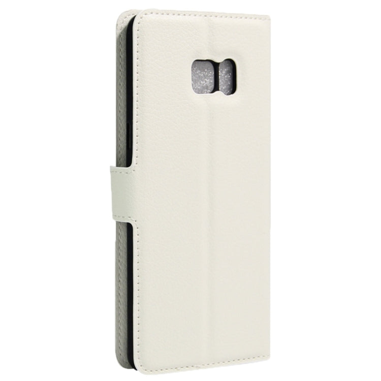 For Galaxy Note 6 / N930F Litchi Texture Horizontal Flip Leather Case with Magnetic Buckle & Holder & Card Slots & Wallet
