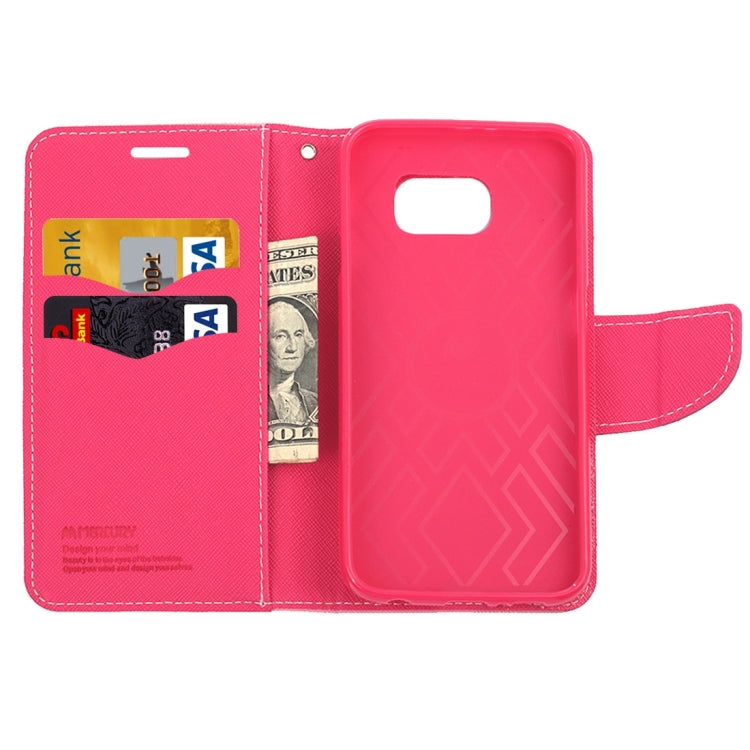 For Galaxy S7 / G930 Diamond Encrusted Fairy Fox Hearts and Crystal Shoes Pattern Cross Texture Horizontal Flip Leather Case with Magnetic Buckle & Holder & Card Slots & Wallet