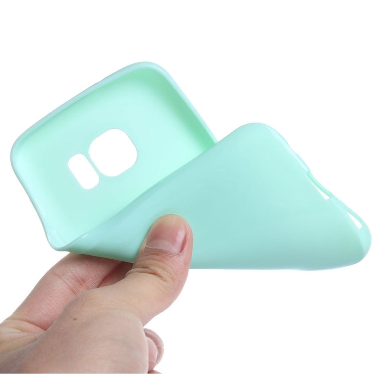 For Galaxy S7 / G930 Solid Color Soft TPU Protective Cover Case