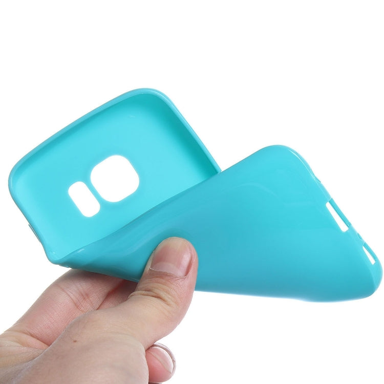 For Galaxy S7 / G930 Solid Color Soft TPU Protective Cover Case