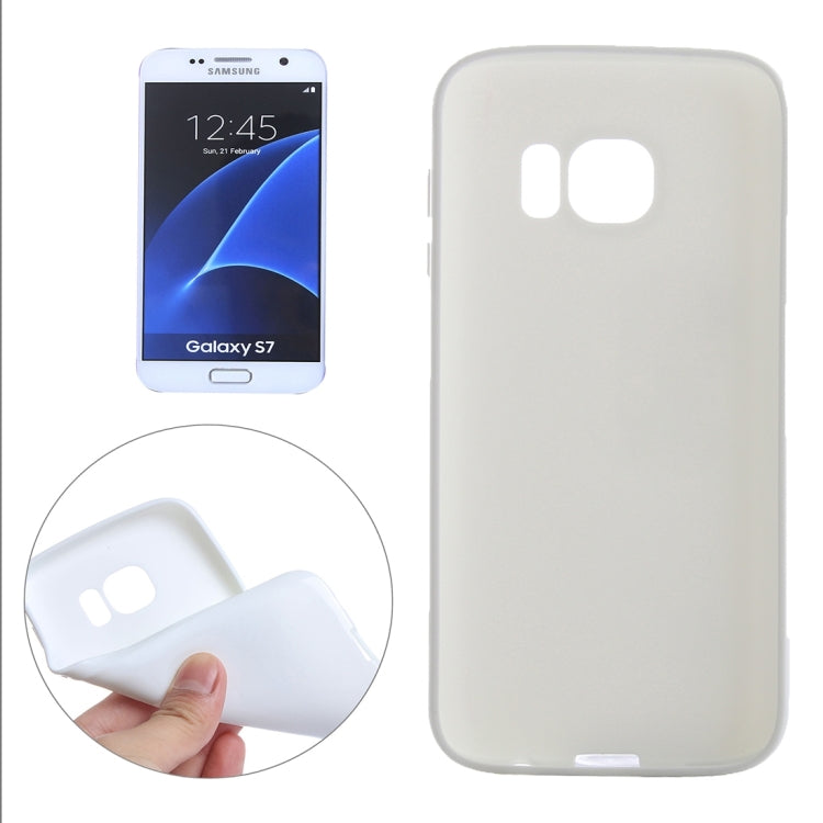 For Galaxy S7 / G930 Solid Color Soft TPU Protective Cover Case