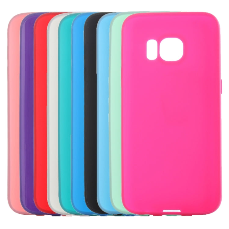 For Galaxy S7 / G930 Solid Color Soft TPU Protective Cover Case