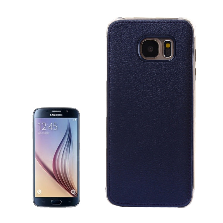 For Galaxy S7 / G930 Litchi Texture Single Bottom Leather Case Back Cover Shell